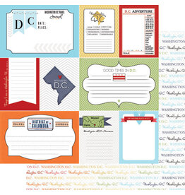 Scrapbook Customs/Stamping Station Washington DC Travel Journal Paper