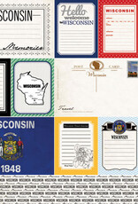 Scrapbook Customs/Stamping Station Wisconsin Vintage Paper