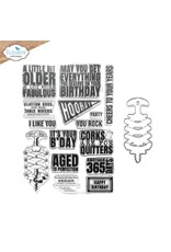 Elizabeth Craft Designs Celebrations Stamp and Die set