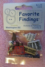 Washingston DC (flatbacks & buttons)
