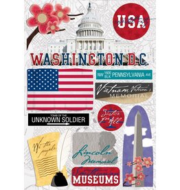 Washington DC Stickers (KF)