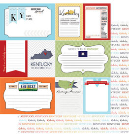 Scrapbook Customs/Stamping Station Kentucky Travel Journal Paper