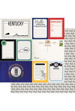 Scrapbook Customs Kentucky Vintage Paper