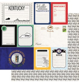 Scrapbook Customs Kentucky Vintage Paper