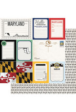 Scrapbook Customs Maryland Vintage Paper