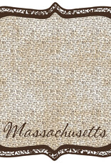 Scrapbook Customs/Stamping Station Massachusetts Paper