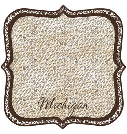Scrapbook Customs/Stamping Station Michigan Paper