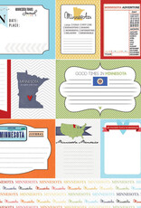 Scrapbook Customs/Stamping Station Minnesota Travel Journal Paper