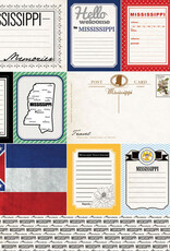 Scrapbook Customs/Stamping Station Mississippi Vintage Paper