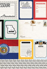 Scrapbook Customs/Stamping Station Missouri Vintage Paper