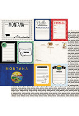 Scrapbook Customs Montana Vintage Paper