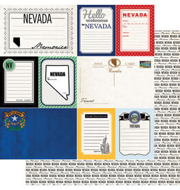 Scrapbook Customs/Stamping Station Nevada Vintage Paper