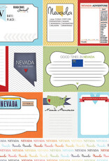 Scrapbook Customs/Stamping Station Nevada Travel Journal Paper