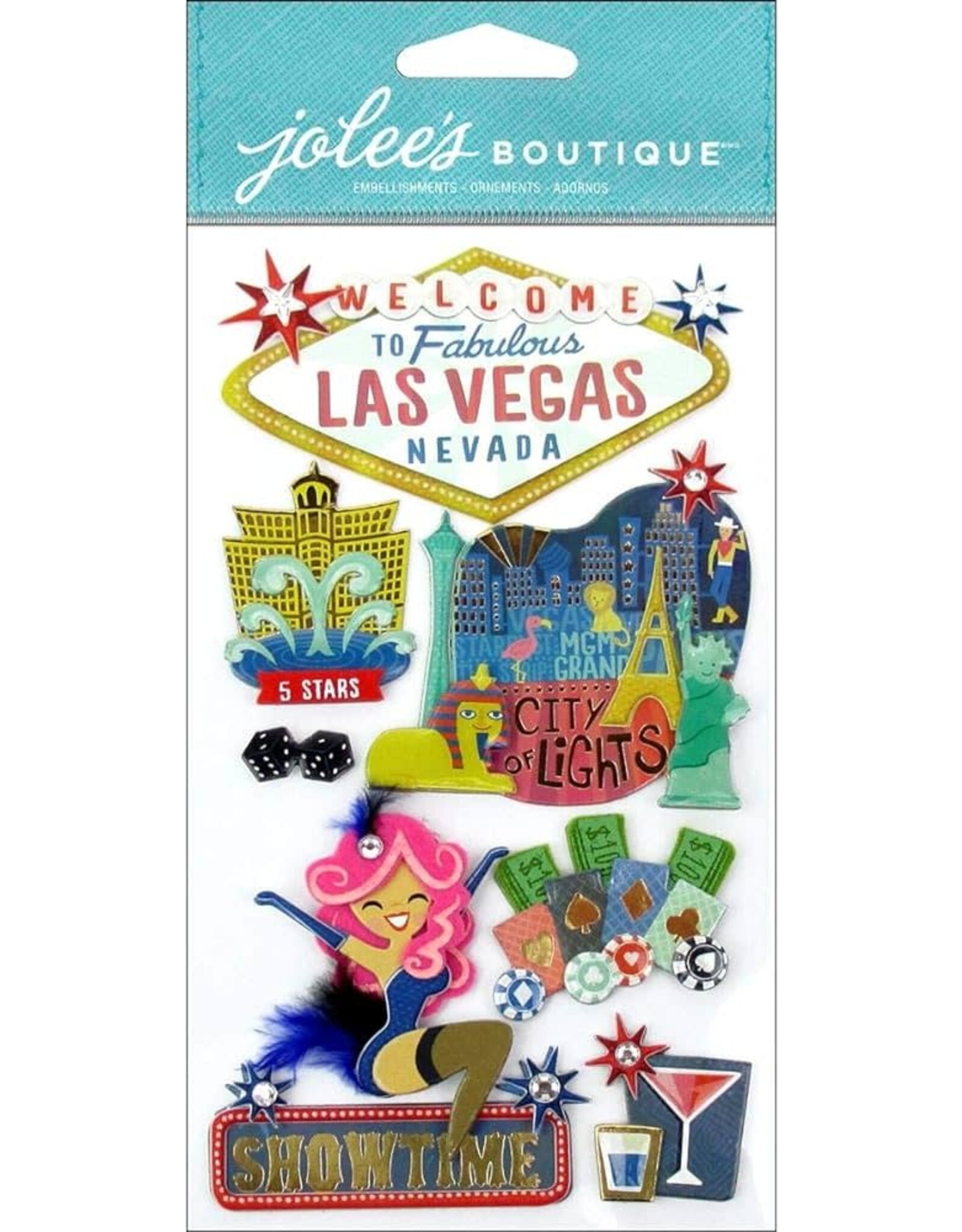 Jolee's Las Vegas 3D Stickers (Jolee's)