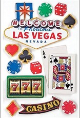 PAPER HOUSE PRODUCTIONS Las Vegas 3D Stickers (PH)