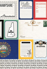 Scrapbook Customs/Stamping Station New Hampshire Vintage Paper