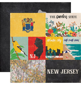 Echo Park New Jersey Stateside Paper