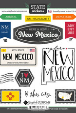 Scrapbook Customs/Stamping Station New Mexico Stickers