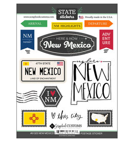 Scrapbook Customs New Mexico Stickers