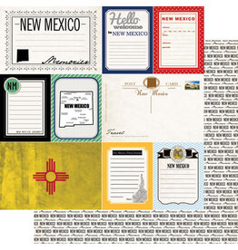 Scrapbook Customs New Mexico Vintage Paper