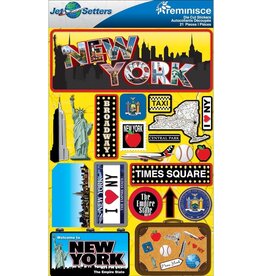 New York 3D Stickers