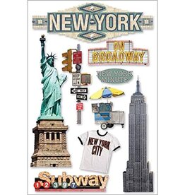 New York 3D Stickers (PH)