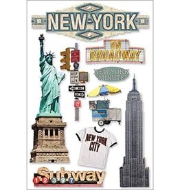 PAPER HOUSE PRODUCTIONS New York 3D Stickers (PH)