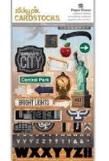PAPER HOUSE PRODUCTIONS New York (sticky pix) Cardstock Stickers