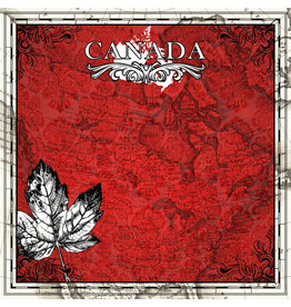 Scrapbook Customs/Stamping Station Canada sightseeing paper