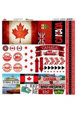 Canada sticker sheet