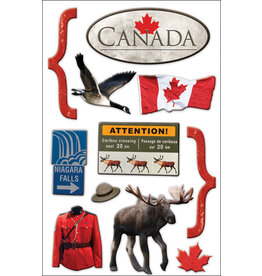 Canada 3d stickers
