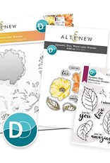 ALTENEW Dynamic Duo: Watercolor Dreams & Add On Die Bundle