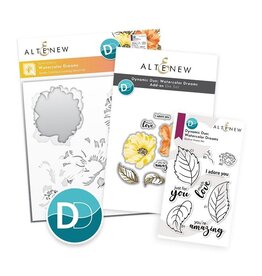 AltNew Dynamic Duo - Watercolor Dreams & Add On Die - Bundle