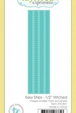 Taylored Expressions Easy Strips - 1/2" Stitched