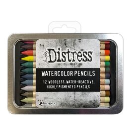 Ranger Tim Holtz Distress Watercolor Pencil 12 pc - Set 5