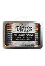 Ranger Tim Holtz Distress Watercolor Pencil 12 pc - Set 6