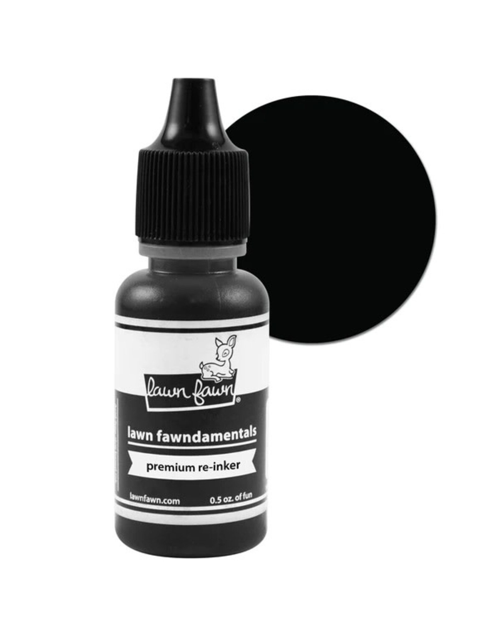Lawn Fawn Lawn Inks - Jet Black Premium Reinker