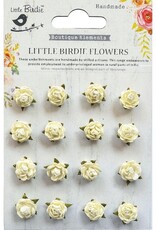 Little Birdie Moon Light - Beaded Micro Roses