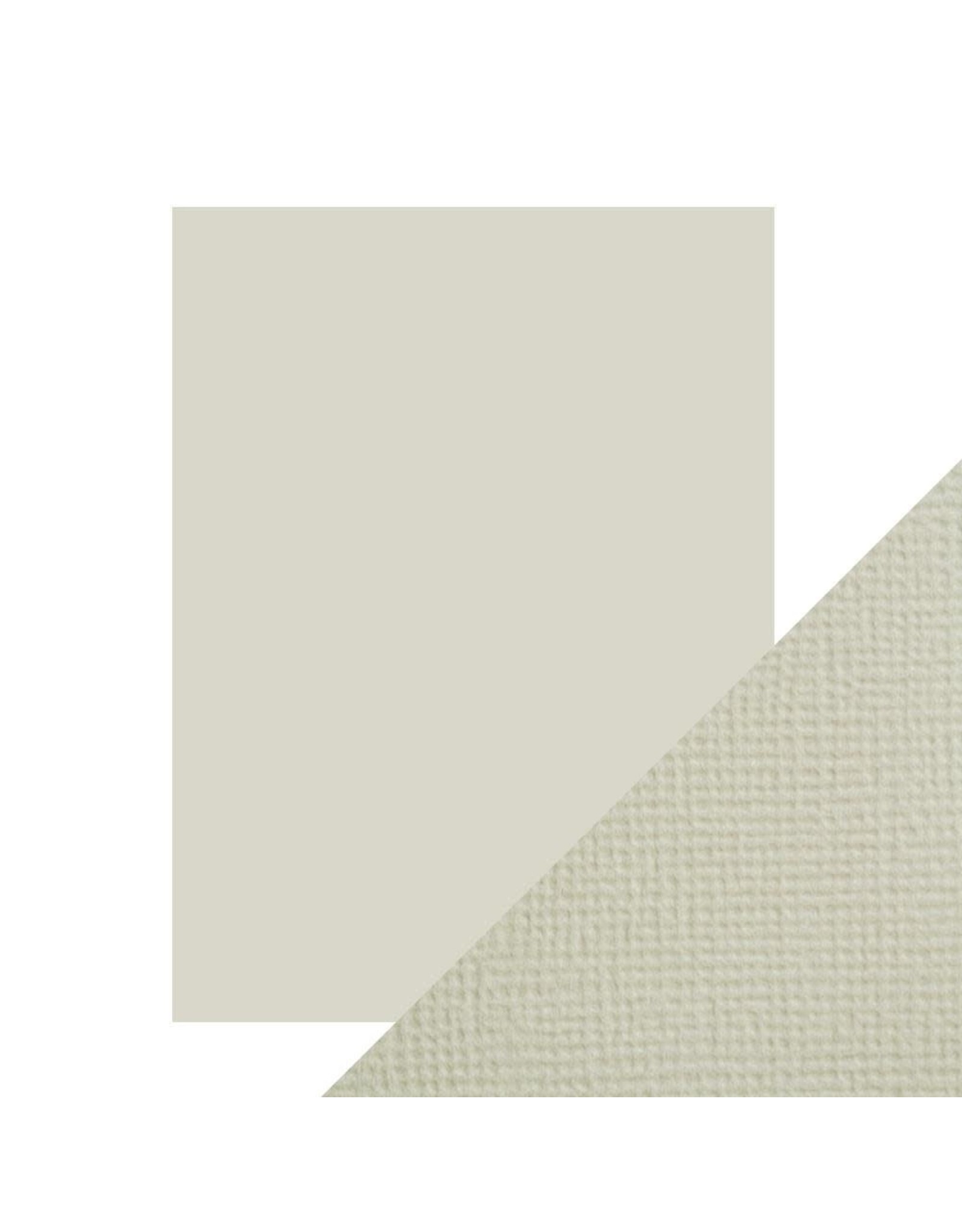 Craft Perfect Weave Textured Cardstock 8.5x11 - Oyster Grey