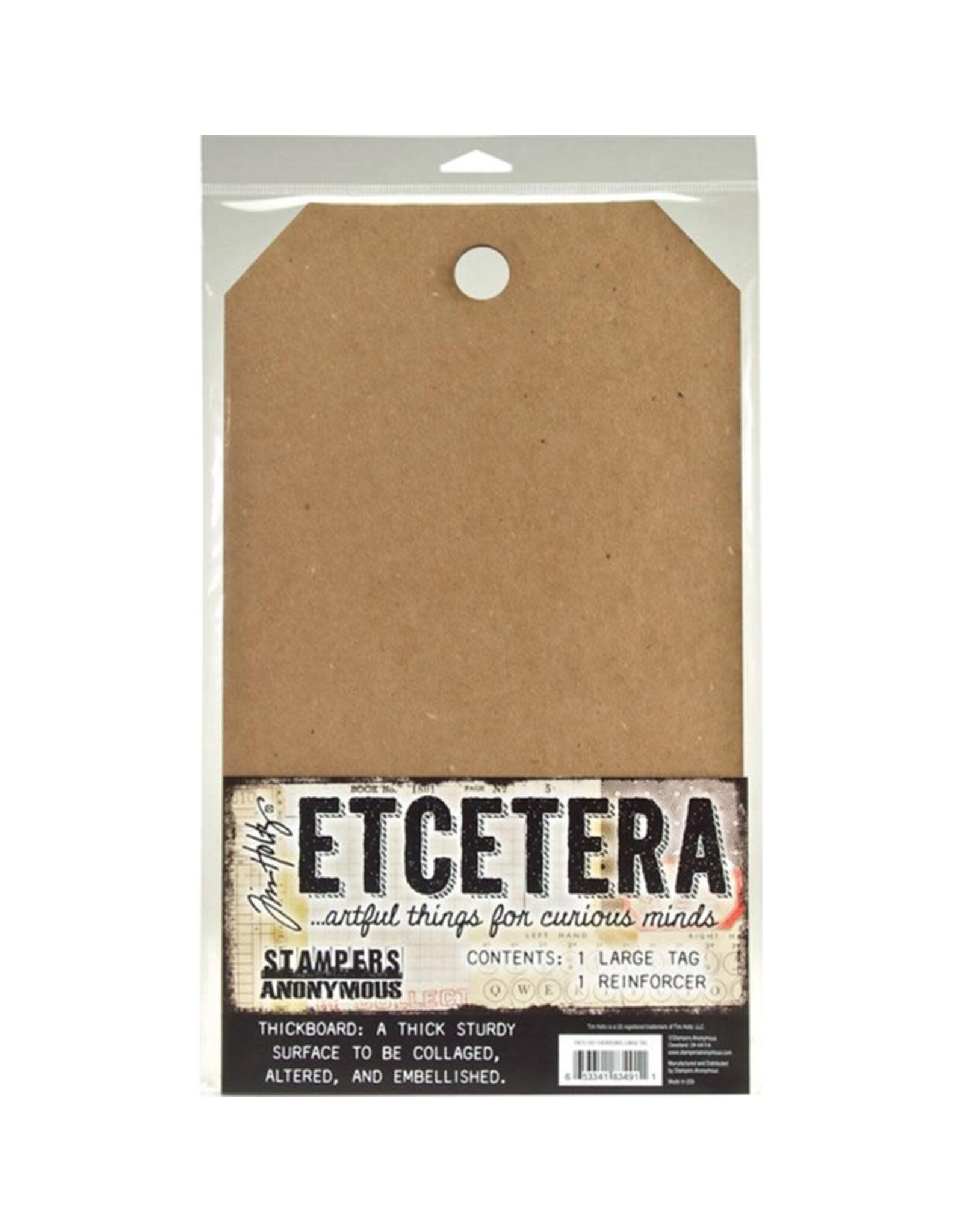 Tim Holtz - Stampers Anonymous Thickboard - Large Tags