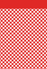 Echo Park Checkerboard:  Cherry Red 12x12 Patterned Paper