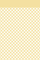 Echo Park Checkerboard:  Yellow 12x12 Patterned Paper