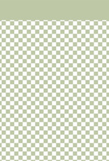 Echo Park Checkerboard: Celery 12x12 Patterned Paper