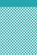 Echo Park Checkerboard - Teal 12x12 Patterned Paper