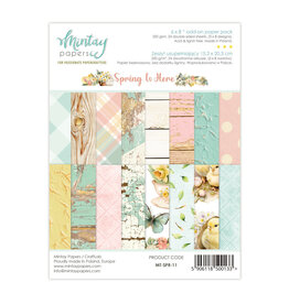 Mintay Papers Spring Is Here - 6 x 8 Add-On Paper Pad