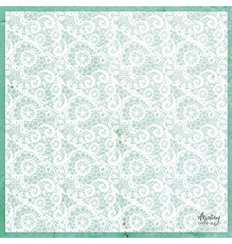 Mintay Papers 12 x 12 Decorative Vellum - Lace