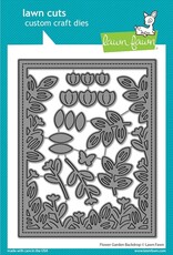 Lawn Fawn Flower Garden Backdrop