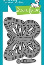 Lawn Fawn Ta-Da! Diorama! Butterfly Window Add-On - Lawn Cut