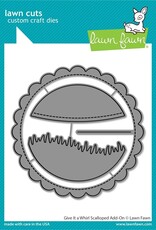 Lawn Fawn Give It A Whirl Scalloped Add- On - Lawn Cut