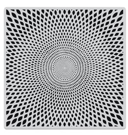 Hero Arts Abstract Criss Cross Bold Print - Rubber Stamp